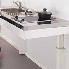 Kitchenettes à hauteur variable électrique ou manuelle | Kitchenette Flexikit