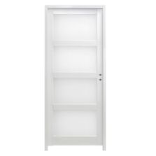 Bloc-porte ELEGANCE Vitré *** Laqué Blanc -Huisserie 90 | LAPEYRE SERVICES
