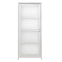 Bloc-porte ELEGANCE Vitré *** Laqué Blanc -Huisserie 90 | LAPEYRE SERVICES