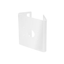 Support de caméra sur mât | HANWHA SBP-303PM en acier blanc