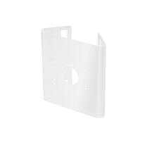 Support de caméra sur mât | HANWHA SBP-303PM en acier blanc