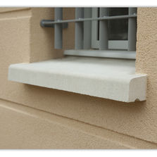 Gamme d'appuis de fenêtre ou de porte en béton hydrofugé | WESER