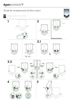 Sèche-mains Dyson Airblade V | HU02 