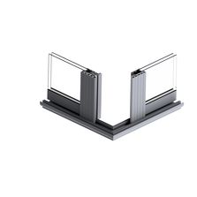 Fenêtre ou porte-fenêtre coulissante d'angle à jonction étanche | Coulissant d'angle Wicslide 65