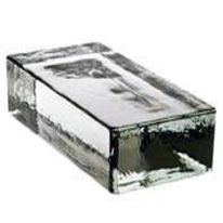 Brique de verre à effets visuels | NEUTRE RETTANGOLARE