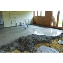 Béton de chaux pour dalle de sol en RDC de bâti ancien | Chaux tradi 100 NHL 5