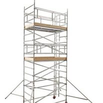 Échafaudage aluminium roulant Kiloutou jusqu'à 13,80 mètres de hauteur | ALU06H