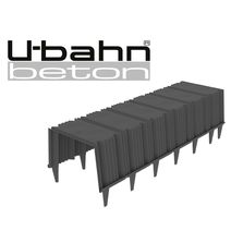 Coffrage perdu pour dalles allégées monodirectionnelles en béton armé | U-Bahn® Beton
