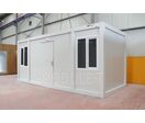 Bungalow de Chantier  MODULE-T Conteneur chantier : bureau - vestiaire - réfectoire - sanitaire- stockage