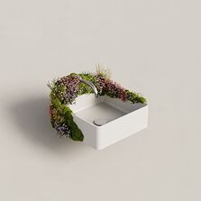 Collection d’éviers et de vasques avec 8 % de contenu recyclé certifié SCS| HIMACS