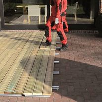 Module de terrasse pré-assemblé et clipsable en bois | Norklik