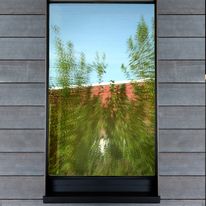 Fenêtre mixte bois/alu à ouvrant caché et vitrage collé | Futura