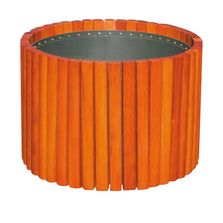 Jardinière de ville en bois exotique | New Port 