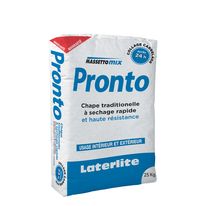Chape traditionnelle à séchage rapide P4S | Massetomix PRONTO