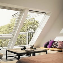 Fenêtres de toit transformables en balcon | Verrière balcon CABRIO