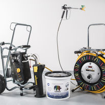 Système de projection de peinture sans brouillard | NESPRI-TEC