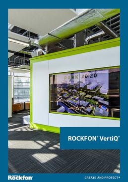 Rockfon® VertiQ® | Panneau mural à haute absorption acoustique