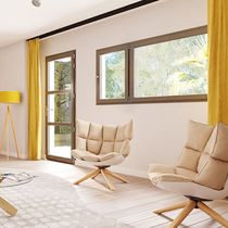 Fenêtre et porte fenêtre en bois certifié de chêne, mélèze ou movingui | Camille Style Beaulieu 