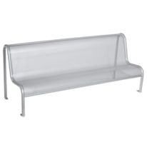 Banc public en acier Perforé