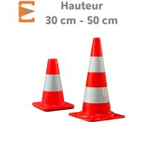 Cône K5A de Signalisation 30 et 50cm  | CONE31 – CONE51 