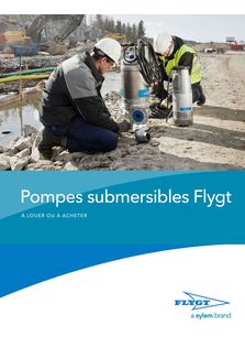 Catalogue Catalogue pompes submersibles Flygt