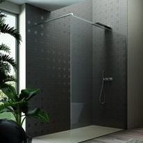 Paroi de douche fixe en verre de 6 ou 8 mm | Vitrum