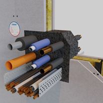 Mousse thermo-expansive pour passages de parois | AF Graphit Foam