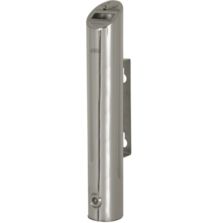 Cendrier mural tubulaire inox