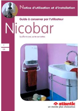 Sèche-serviettes soufflant à fonction réchauffage | Nicobar