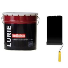 Peinture intumescente bois - Noir - Lurie Luribois'O