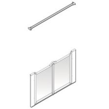 Parois de douche pivotantes 2 panneaux en niche | Access Option-M - 92108N