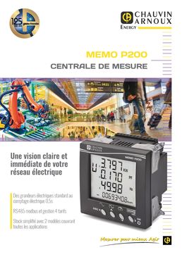 Centrale de mesure | MEMO P200