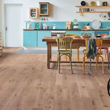 Parquet contrecollé chêne monolame large ou extra-large | Finitions CAFE CREME et MIEL 