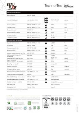 Revêtement de sol en Vinyle sans orthophtalates | Techno-Tex