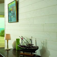 Lambris en bois massif assainissant l'air intérieur | Pure Home