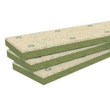 Panneau isolant en laine de roche à parement en laine de bois | Rockfeu Wood FdC