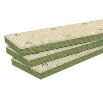 Panneau isolant en laine de roche à parement en laine de bois | Rockfeu Wood FdC