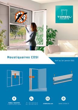 Moustiquaires COSI UP pour volets roulants | TORBEL