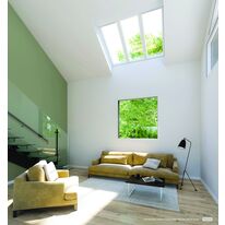 Verrière panoramique à trois vantaux dans un cadre unique | GGLS Verrière 3 en 1