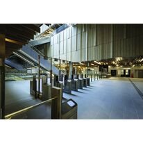 Dalle de sol en céramique antiglisse grand format à joints mince | Lea R10