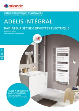 Sèche-serviettes électrique à fluide thermo-conducteur | Adelis