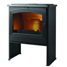 Poêle à bois 10 kW de style traditionnel 100% fonte | Abydos C077BC.06-B