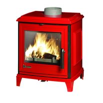 Poêle à bois en fonte 5 kW avec post combustion et haut rendement | Sedan S 9450-44