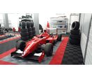 Dalle de sol pour sport automobile | POLYDAL Damier Pro48