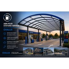 ABRI POUR STATIONS-SERVICE OVALUX