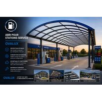 ABRI POUR STATIONS-SERVICE OVALUX