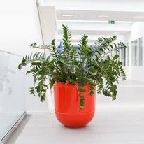 Jardinière en polyester armé diamètre 90 cm x H90 cm | Poterie BOBOLI FLASHY BOB090.090F