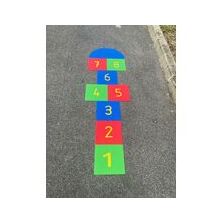 Marelle anti-dérapante auto-adhésivée | WATTELEZ 