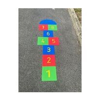 Marelle anti-dérapante auto-adhésivée | WATTELEZ 