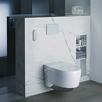 WC lavant à douchette 2 buses et chauffe-eau hybride | Aqua Clean Maïra